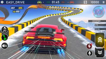 Crazy Car Stunt: Ramp Car Game capture d'écran 2