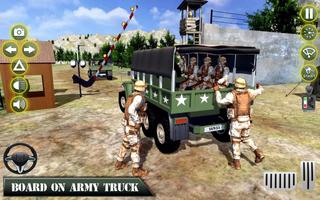 अमेरिकी सेना ट्रक सिम वाहन स्क्रीनशॉट 2