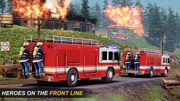 Fire Engine Truck Simulator اسکرین شاٹ 3