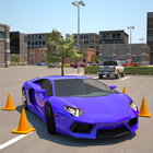 Автошкола 3D парковка иконка