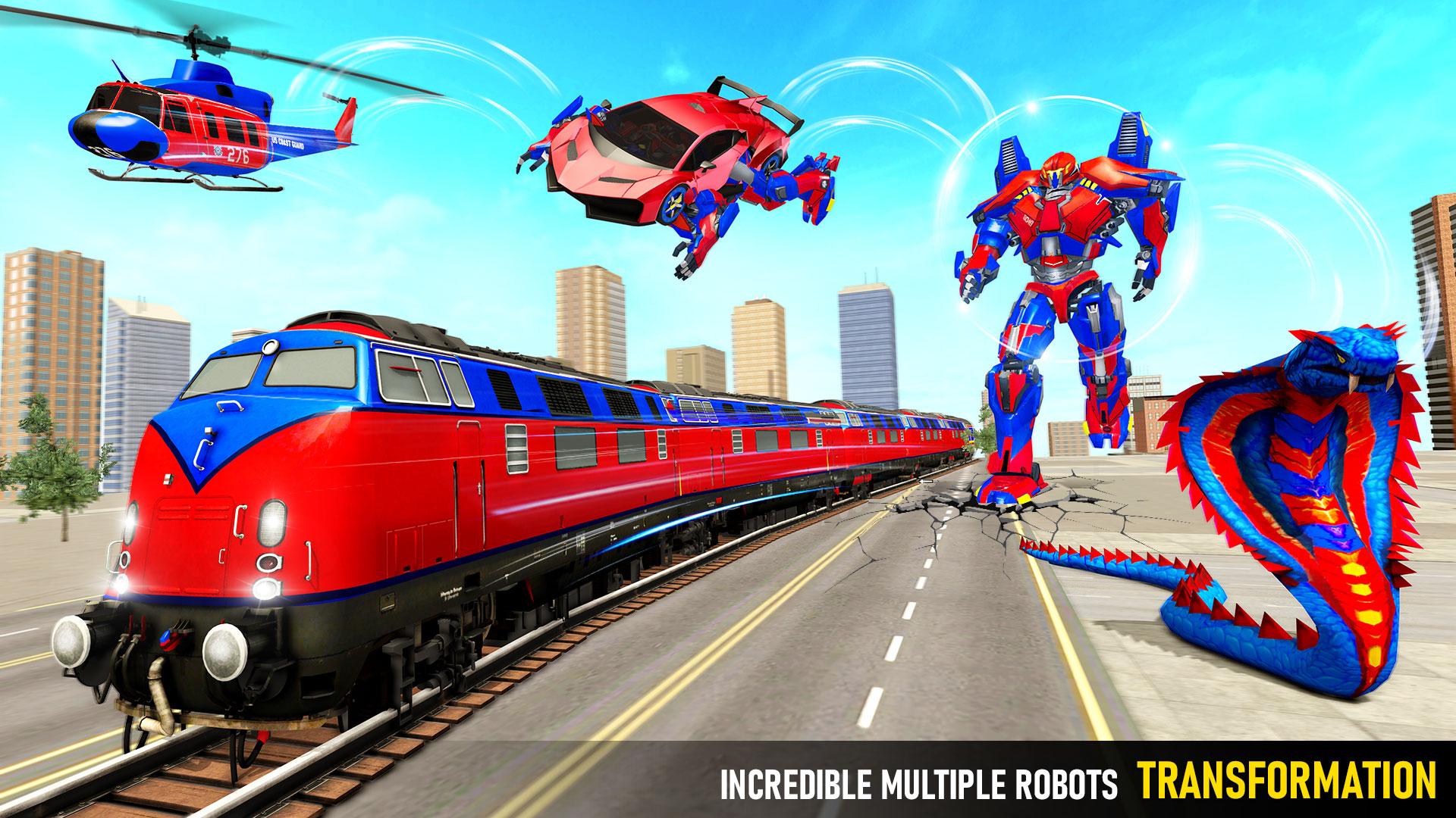 Snake Robot Train Transforming - War Robot Games for Android - APK Download