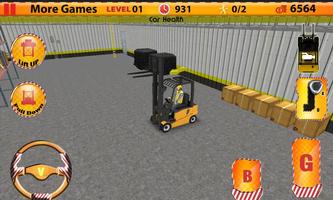 Extreme forklift challenge 3D capture d'écran 1