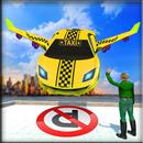 Flying Taxi Car Driving Games APK