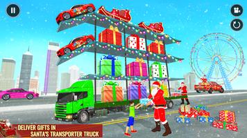 Santa Truck : Christmas Games captura de pantalla 3