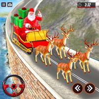 Santa Truck : Christmas Games captura de pantalla 1