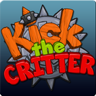 Kick den Critter - Smash ihm! Zeichen