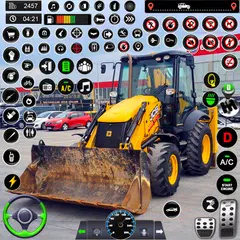 Скачать JCB Road Construction 2023 Sim XAPK