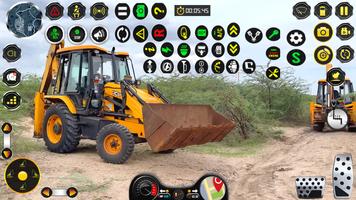 JCB Road Construction 2023 Sim Affiche