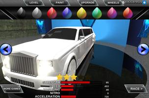 Limo Driving 3D Simulator captura de pantalla 2
