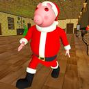 सूअर का बच्चा सांता उपहार वितरण: बच खेल APK