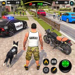 Bike Chase 3D Police Car Games APK download