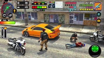 Bike Chase 3D Police Car Games capture d'écran 1