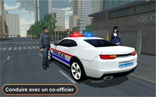 police voiture au volant ville capture d'écran 3