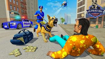 US Police Dog Crime Chase Game تصوير الشاشة 1