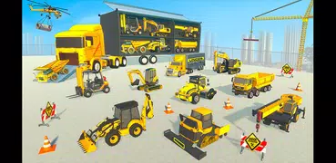 juego de transporte camiones