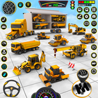 工程车辆卡车运输游戏：城市建设模拟器 圖標