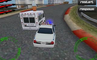 Ultra Police Hot Pursuit 3D ภาพหน้าจอ 1