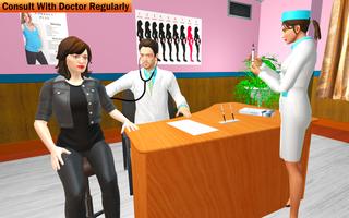Pregnant Mother Sim Games Life Plakat