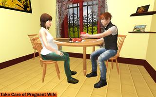 Pregnant Mother Sim Games Life capture d'écran 2