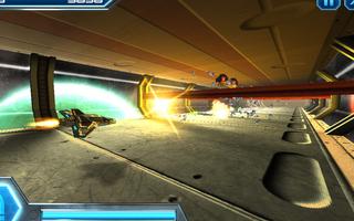 Space shooter 3D - Razor Run capture d'écran 1