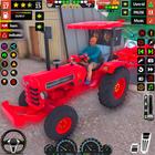 农业游戏印度拖拉机 3D 图标