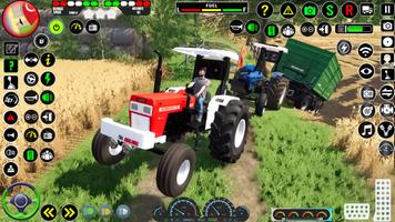农业游戏印度拖拉机 3D 海报