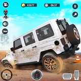 Offroad Jeep Driving Car Games Zeichen