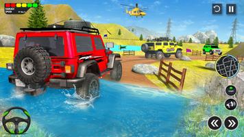 Offroad Jeep Driving Car Games imagem de tela 1