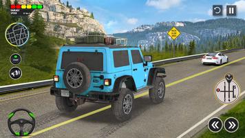 Offroad Jeep Driving Car Games syot layar 2