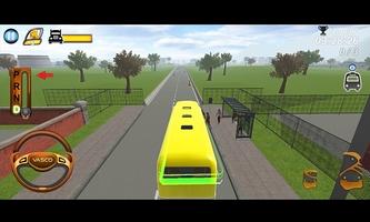 Schoolbus Parking 3D Simulator Plakat