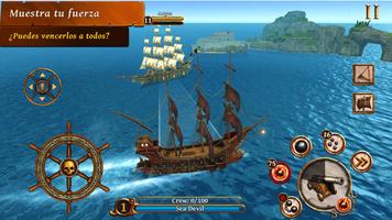 Ships of Battle Age of Pirates captura de pantalla 1