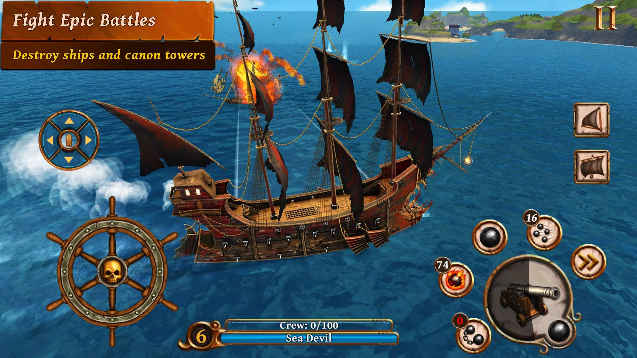 Golden Age Of Pirates Gameplay - One Piece RPG Android 