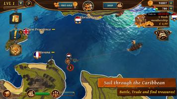 عصر القراصنة معركة سفينة حربية تصوير الشاشة 1
