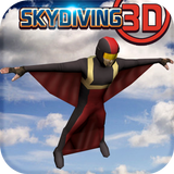 Skydiving 3D - extreme sporten-icoon
