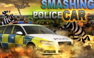 Smash police car - outlaw run syot layar 1