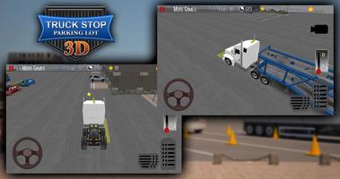 Truck Stop Parking Lot 3D screenshot 3