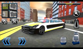 Undercover Police Limo Pilote Affiche