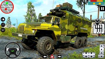 Armée Camion Réel Conduire 3D capture d'écran 2