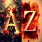 A to Z Letter Love Wallpapers icône