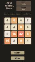 Flappy 2048 Tile Games Affiche