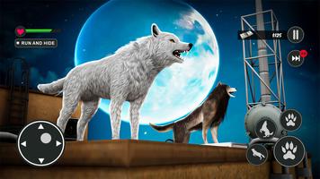 Wolf Simulator Wild Life 3D постер