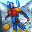 Blue Hero Flying Fighter Games