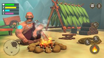 Stone Age Survival Island Game capture d'écran 2