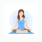 Meditate Zeichen
