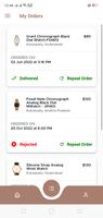 Online watch store syot layar 1