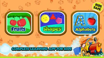 Kids ABC Learning Train Videos اسکرین شاٹ 1