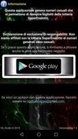 SuperEnalotto Game Generator screenshot 2