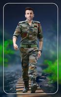 Army commando military suit-poster