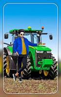 Tractor photo editor and frame-poster