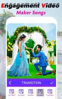 Engagement video maker songs syot layar 3